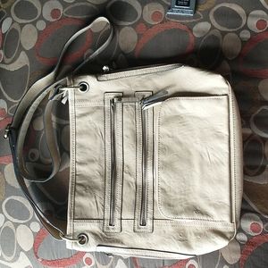 Bueno Faux Leather tan purse